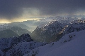  Pogled z vrha Triglava proti Primorski 