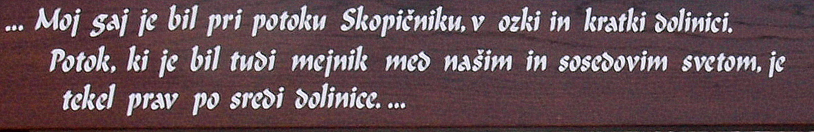 Ciril Kosmač;  V gaju življenja.
