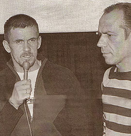 Davo Karničar (levo) in Beni Kosič